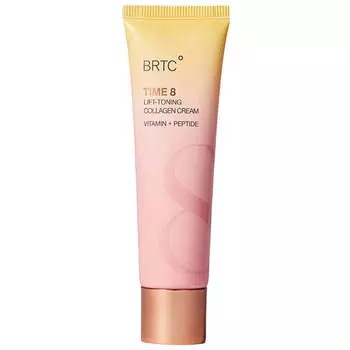 Коллагеновый лифтинг-крем с витаминами и пептидами BRTC Time 8 Lift-Toning Collagen Cream