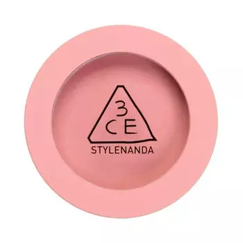 Матовые компактные румяна 3CE Mood Recipe Face Blush #Mono Pink