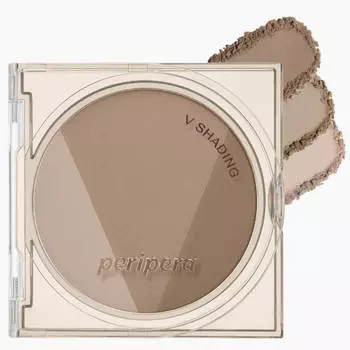 Компактный скульптор для лица Peripera Ink V Shading 03 Grayish Cool