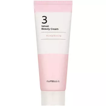 Выравнивающий крем с бархатистым финишем numbuzin No.3 Velvet Beauty Cream