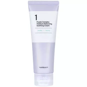 Увлажняющий крем с азуленом numbuzin No.1 Purple Complex Moisture Balancing Soothing Cream