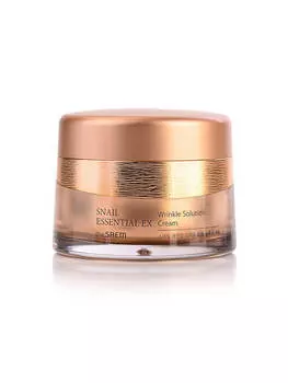 Омолаживающий крем от морщин с муцином улитки The Saem Snail Essential EX Wrinkle Solution Cream
