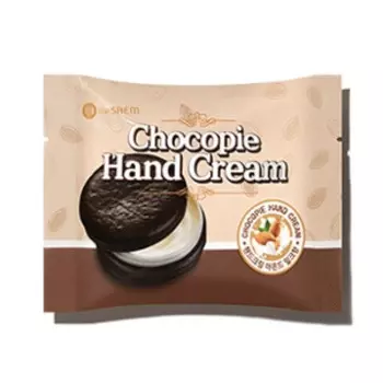 Крем для рук с молочными протеинами The Saem Chocopie Hand Cream Almond Milk