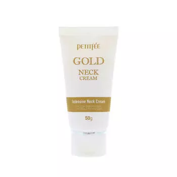 Омолаживающий крем для шеи с золотом Petitfee Gold Neck Cream