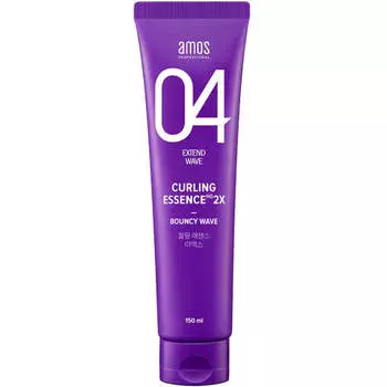 Кремовая эссенция для укладки кудрявых волос Amos Professional Curling Essence 2X