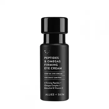 Пептидный крем для век с омега-кислотами Allies Of Skin Peptides & Omegas Firming Eye Cream