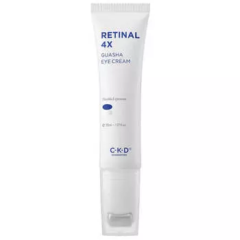 Липосомальный крем для век с роликовым массажёром CKD Retinal 4X Guasha Eye Cream
