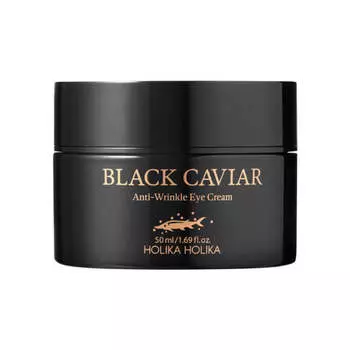 Антивозрастной крем для век с экстрактом чёрной икры Holika Holika Black Caviar Anti-Wrinkle Eye Cream