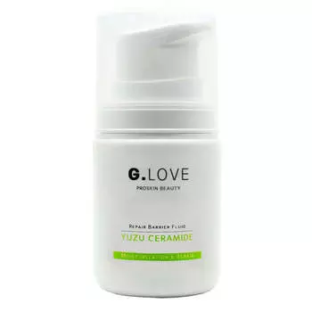 Восстанавливающий крем-флюид с фруктовыми церамидами G.Love Repair Barrier Fluid Yuzu Ceramide