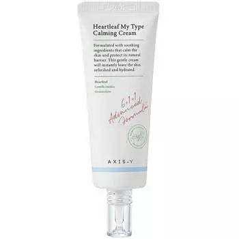Успокаивающий крем-гель с хауттюйнией AXIS-Y Heartleaf My-Type Calming Cream