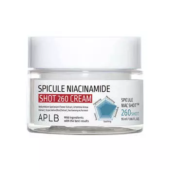 Крем с микроиглами и ниацинамидом для сияния кожи APLB Spicule Niacinamide Shot 260 Cream