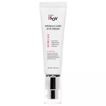Концентрированный антивозрастной крем для век с пептидами Isov Wrinkle Care Eye Cream
