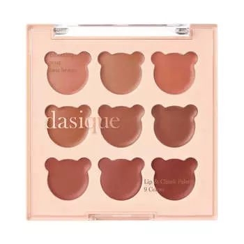 Кремовая палетка для макияжа губ и щёк Dasique Mood Painting Lip & Cheek Palette 05 Cozy Bear