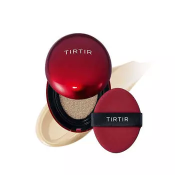 Стойкий мини-кушон с полуматовым финишем TIRTIR Mask Fit Red Mini Cushion 21W Natural Ivory