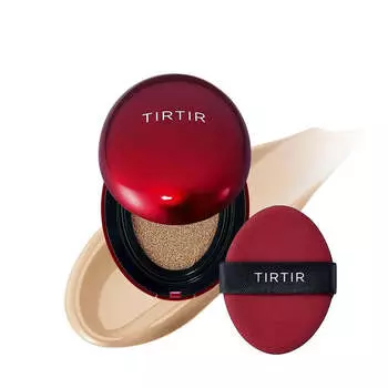 Стойкий мини-кушон с полуматовым финишем TIRTIR Mask Fit Red Mini Cushion 25N Mocha