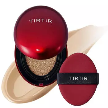 Стойкий кушон с полуматовым финишем TIRTIR Mask Fit Red Cushion 25N Mocha