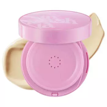 Увлажняющий кушон с сияющим финишем Unleashia Don't Touch Glass Pink Cushion SPF50+ PA++++ 21N Hyaline