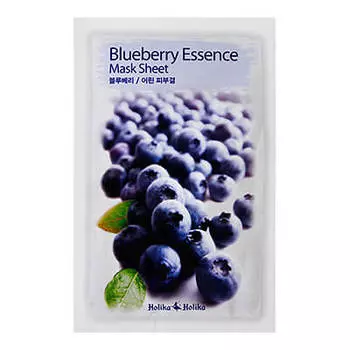 Листовая маска Holika Holika Essence Mask Sheet Blueberry