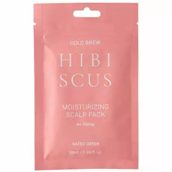 Маска с гибискусом для сухой кожи головы RATED GREEN Cold Brew Hibiscus Moisturizing Scalp Pack