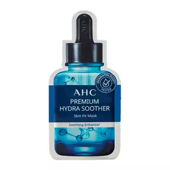 Интенсивная увлажняющая маска для чувствительной кожи AHC Premium Hydra Soother Skin Fit Mask