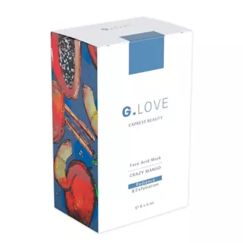 Энзимная маска-эксфолиант с комплексом кислот G.Love Face Acid Mask Crazy Mango - упаковка 48 мл