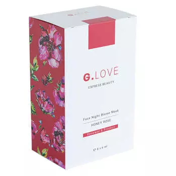 Ночная восстанавливающая маска с лактобактериями и EGF G.Love Face Night Biome Mask Honey Rose - упаковка 48 мл