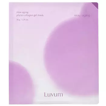 Тающая гелевая маска с коллагеном и пептидами Luvum Phyto Collagen Gel Mask