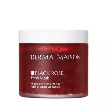 Легкая маска с экстрактом розы Medi-Peel Derma Maison Black Rose Wash Off Fresh Mask
