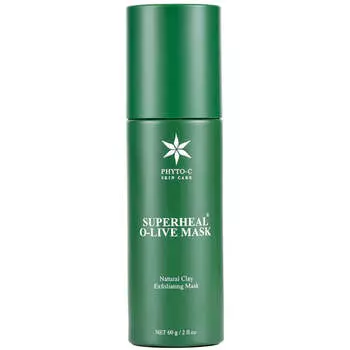 Очищающая глиняная маска с кислотами и оливой PHYTO-C Superheal® O-Live Mask