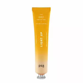 Маска для сияния кожи с 11% витамина C PSA Light Up Vitamin C & E Flash Brightening Mask