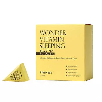 Концентрированная ночная маска с витамином C и ниацинамидом Trimay Wonder Vitamin Sleeping Pack