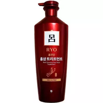 Питательная маска для волос и кожи головы с женьшенем RYO Red Ginseng Hair Nutrition Treatment