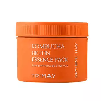 Маска от выпадения для волос и кожи головы Trimay Kombucha Biotin Anti-Hair Loss Essence Pack