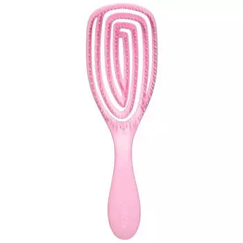 Массажная расчёска с ароматом клубники Solomeya Wet Detangler Brush Oval Strawberry