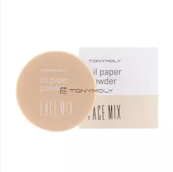 Матирующая рассыпчатая пудра Tony Moly Face Mix Oil Paper Powder