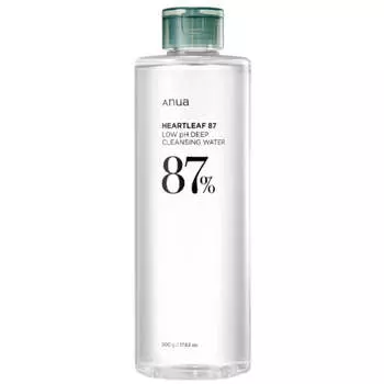 Мицеллярная вода с хауттюйнией для снятия макияжа Anua Heartleaf 87 Low pH Deep Cleansing Water