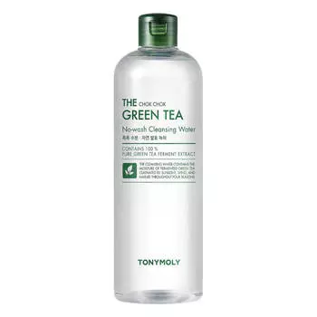 Мицеллярная вода с экстрактом зеленого чая Tony Moly The Chok Chok Green Tea No-wash Cleansing Water - 500 мл