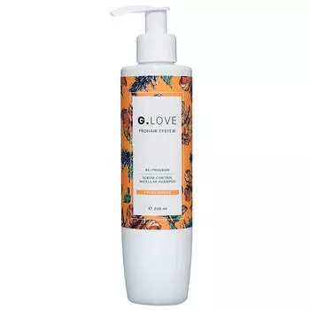 Мицеллярный шампунь для жирной кожи головы G.Love Sebum Control Micellar Shampoo Fresh Ginger