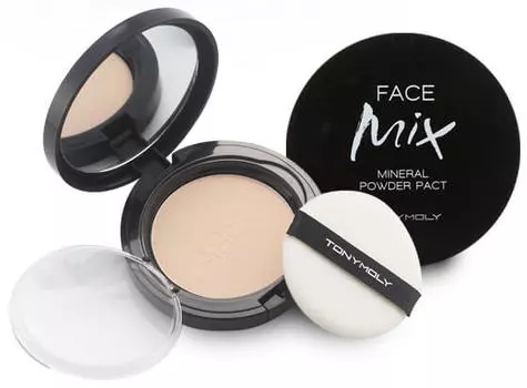 Минеральная компактная пудра Tony Moly Face Mix Mineral Powder Pact