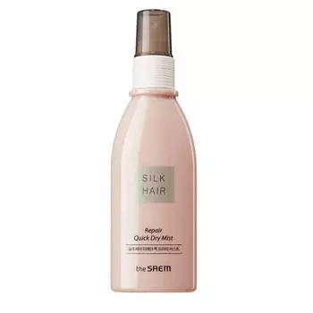 Многофункциональный термозащитный мист для волос The Saem Silk Hair Repair Quick Dry Mist
