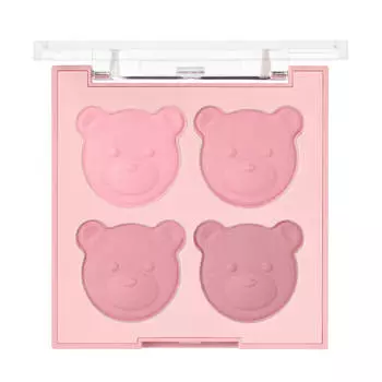 Палетка румян Dasique Blending Mood Cheek Bear Limited Edition 17 Mauve Bear