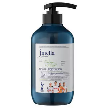 Мужской гель для душа с освежающим морским ароматом Jmella In England Wood Sage&Sea Salt Body Wash