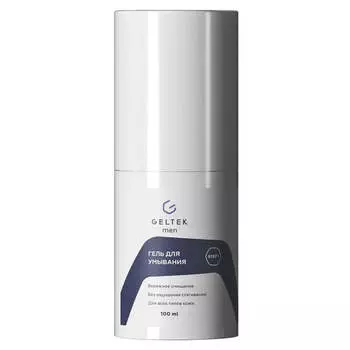 Мужской гель для умывания с соком алоэ вера Geltek Men