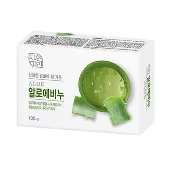 Мыло для лица и тела с алоэ вера Mukunghwa Fresh Aloe Soap