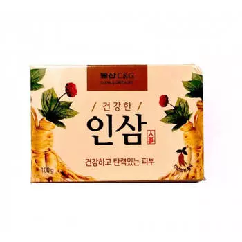 Мыло для тела с женьшенем DongsanC&G Ginseng Soap