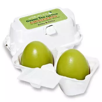 Мыло-маска Holika Holika Green Tea Egg Soap (с зеленым чаем)