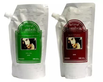 Набор для ламинирования волос Gain Cosmetics Lombok Lentisk Treatment Color Cream Set