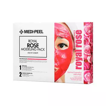 Набор из 4-х моделирующих масок с розой и маточным молочком Medi-peel Modeling Pack Royal Rose