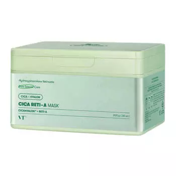 Набор масок для сужения пор с ретинолом VT Cosmetics Cica Reti-A Mask 30 шт.