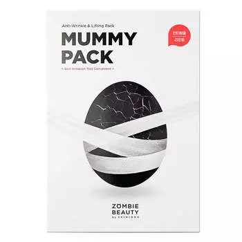 Антивозрастная лифтинг-маска с чёрным трюфелем SKIN1004 Zombie Beauty Mummy Pack&Activator Kit